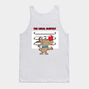 The Usual Suspect Dog Tank Top